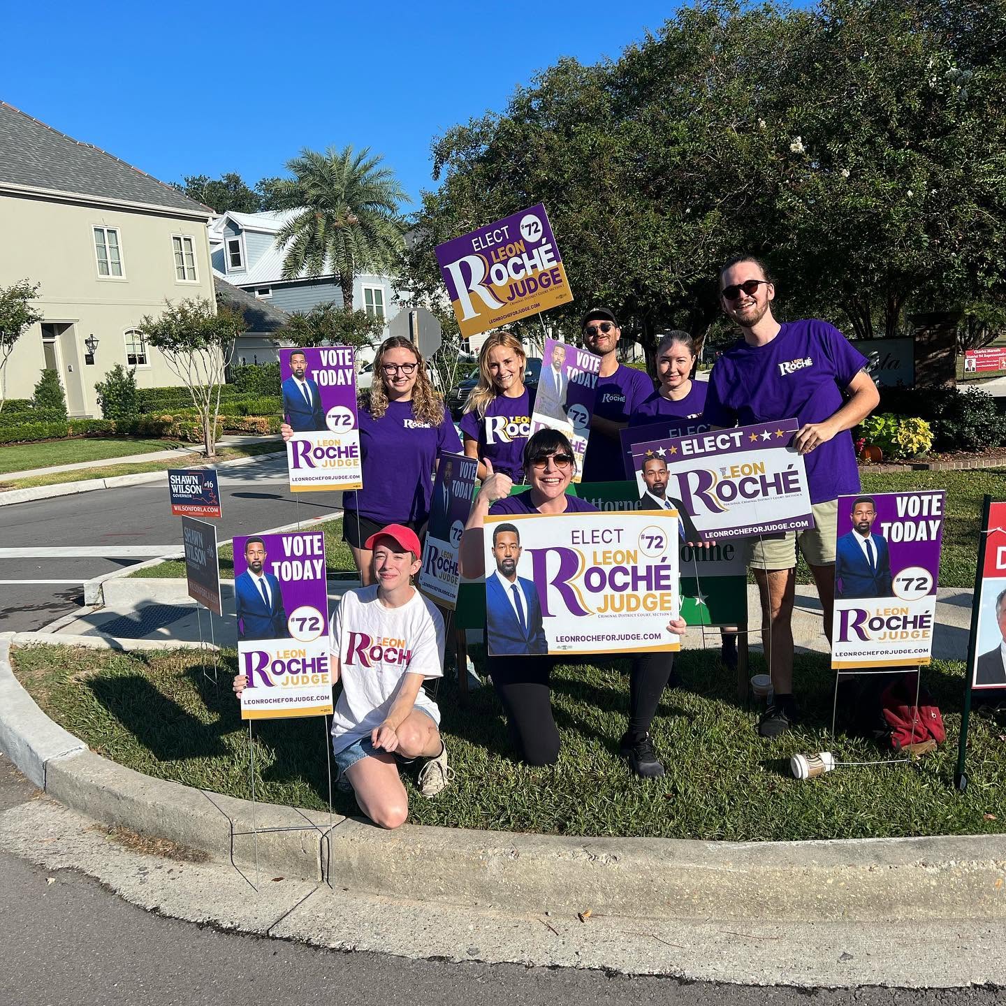 Campaign volunteers